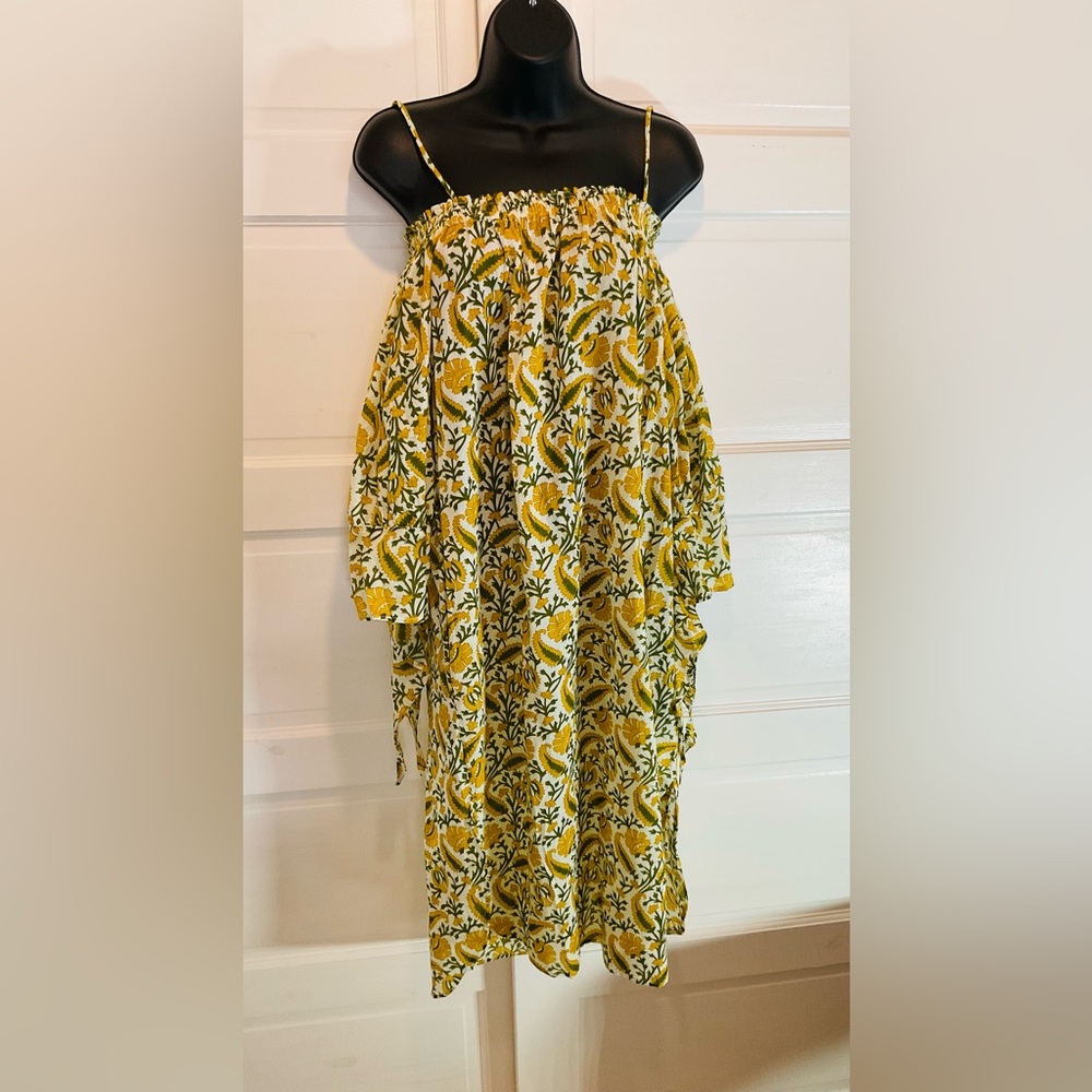 Floral Yellow Dress